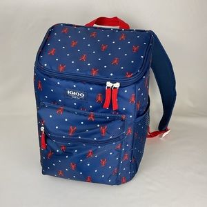 Igloo Lobster Print! Backpack Cooler
